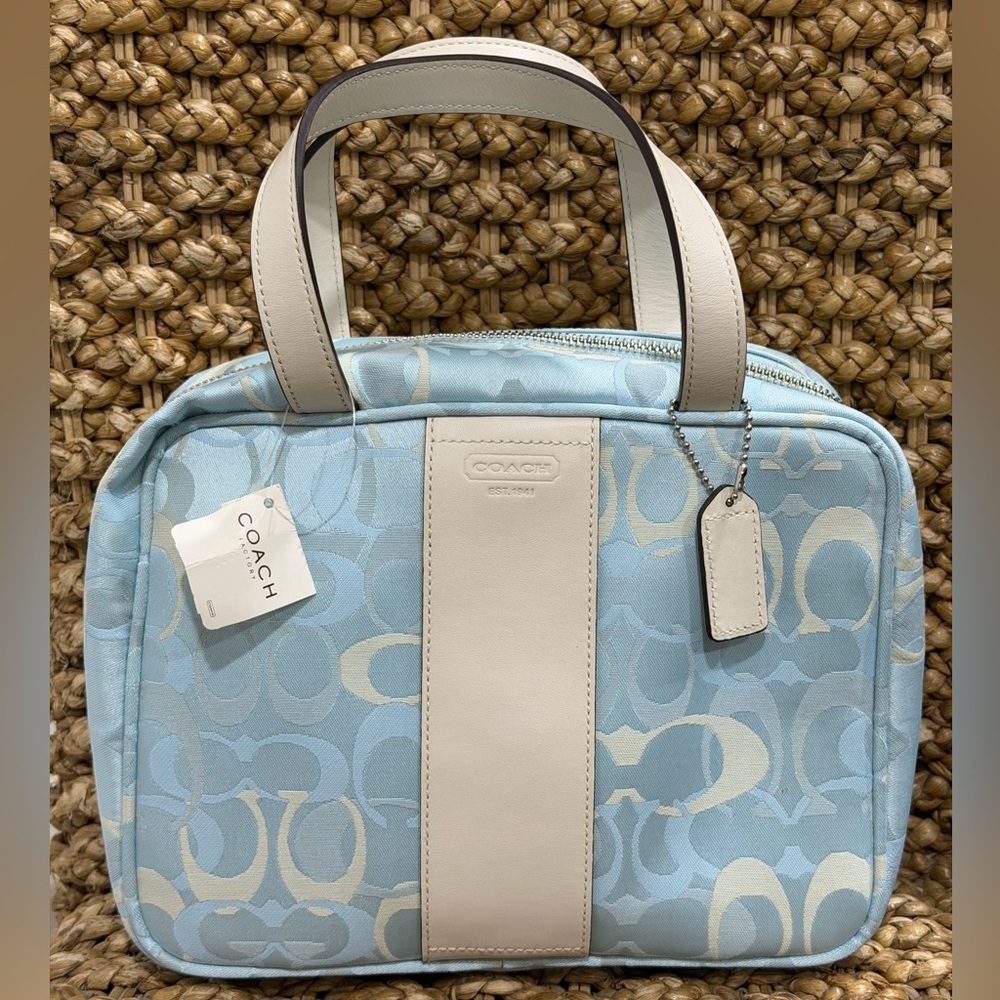 COACH Vintage Signature Vanity Bag